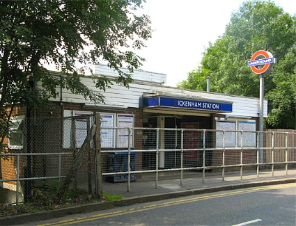 Ickenham Tube Station, London